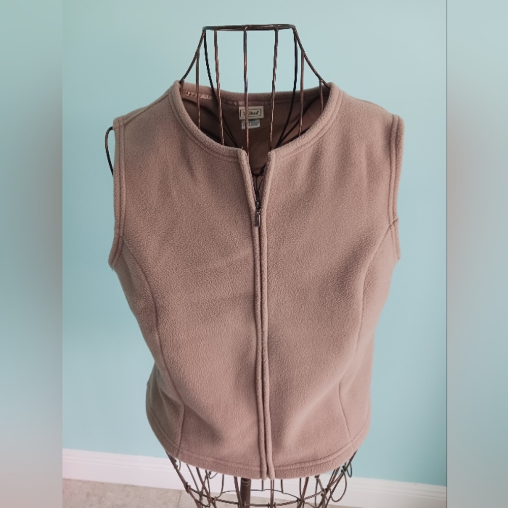 L.L. Bean Women's Pink Sweater Vest